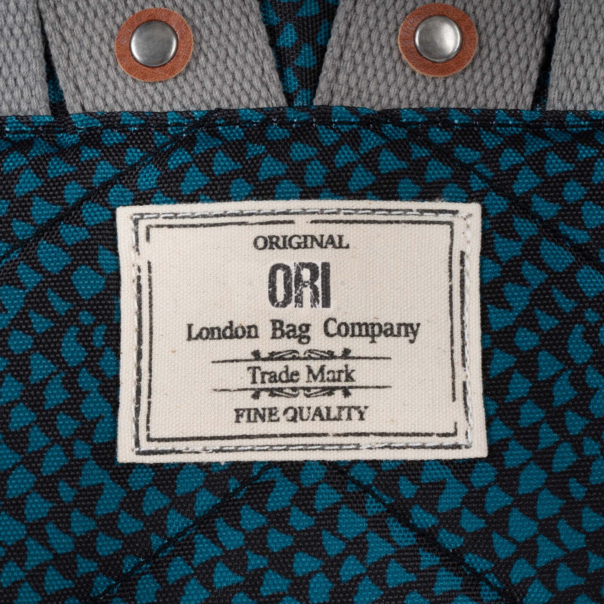 Bantry Backpack in Deep Teal Snake - Image 4