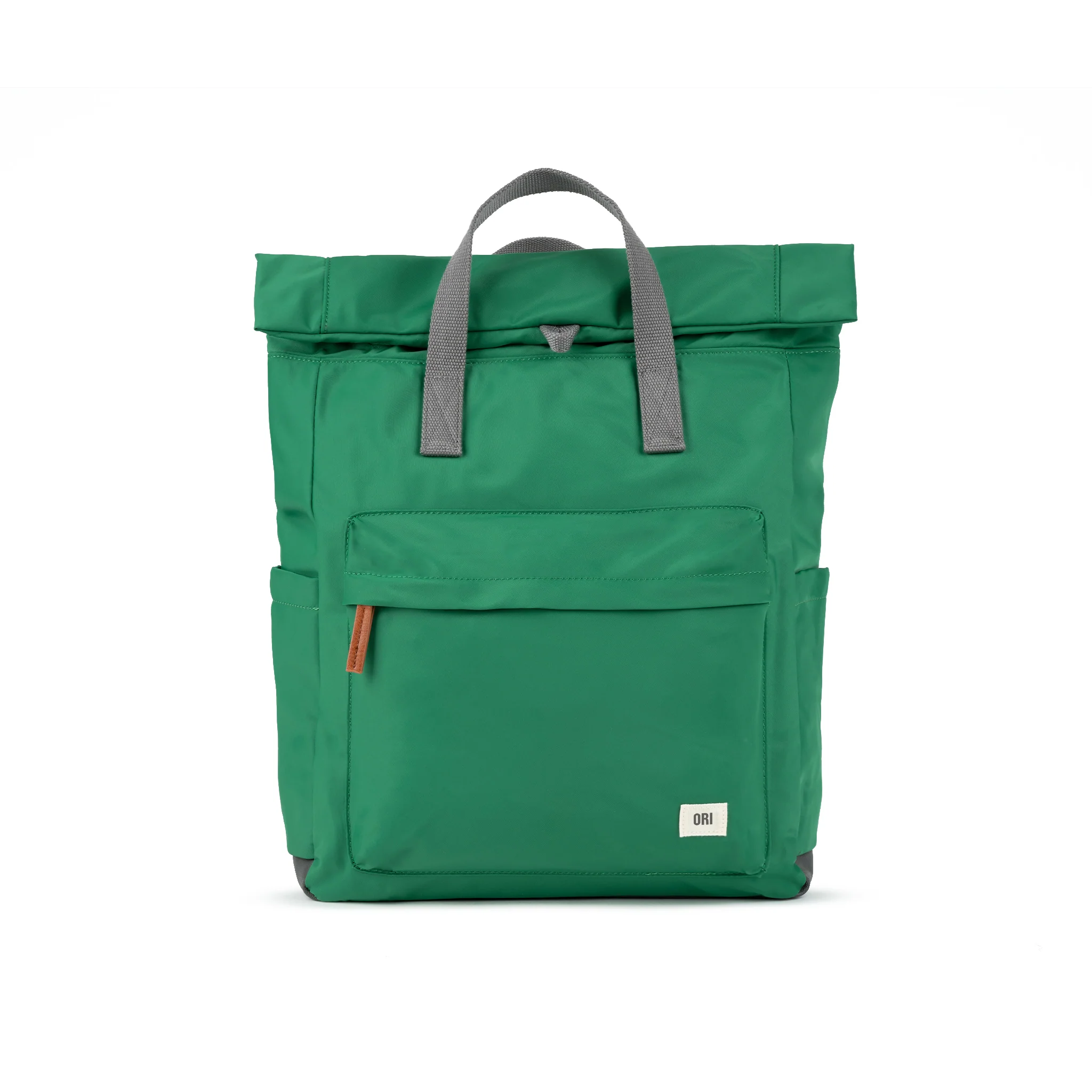 Canfield Roll Top Backpack in Emerald - Image 11
