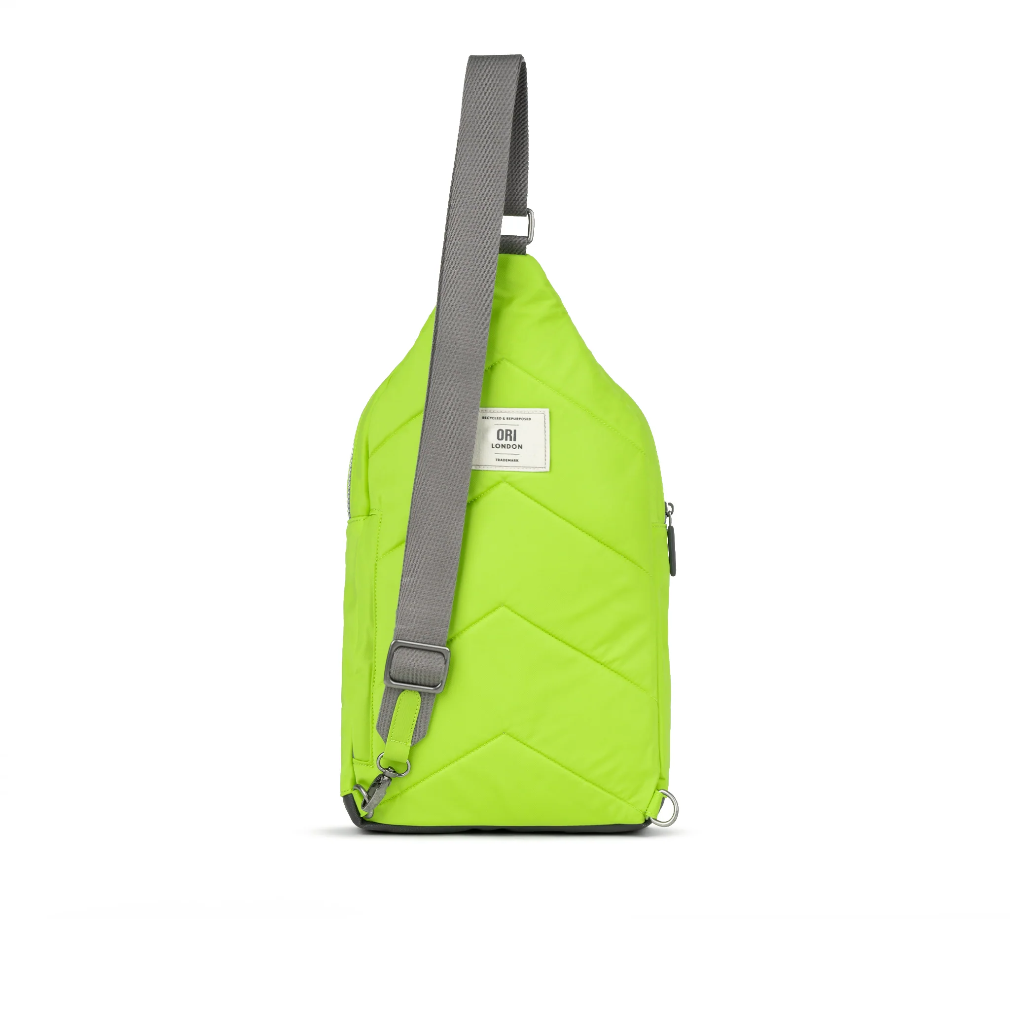 Willesden XL Sling Bag in Lime - Image 3
